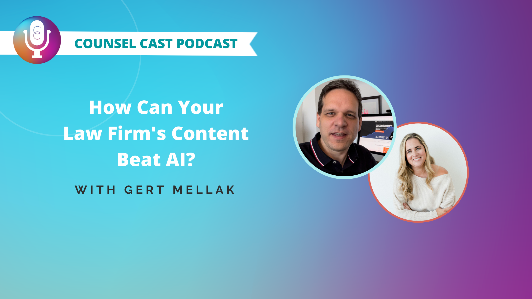 How Can Your Law Firm's Content Beat AI? with Gert Mellak